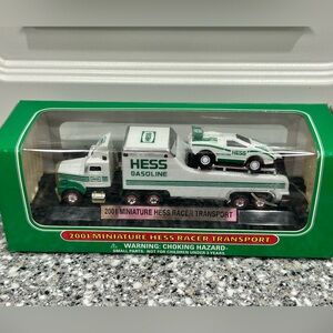 2001 Hess Miniature Racer Transport
